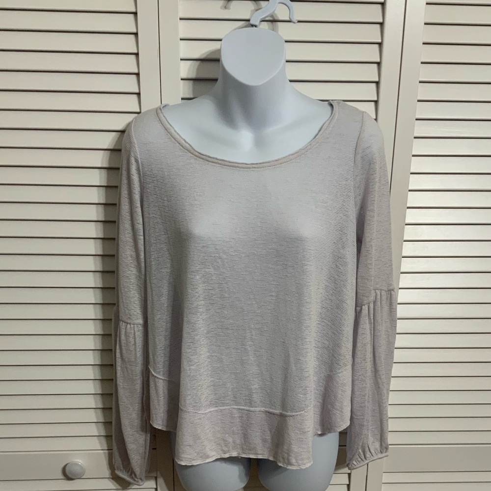 Free People Thin Long Sleeve Shirt Size XS